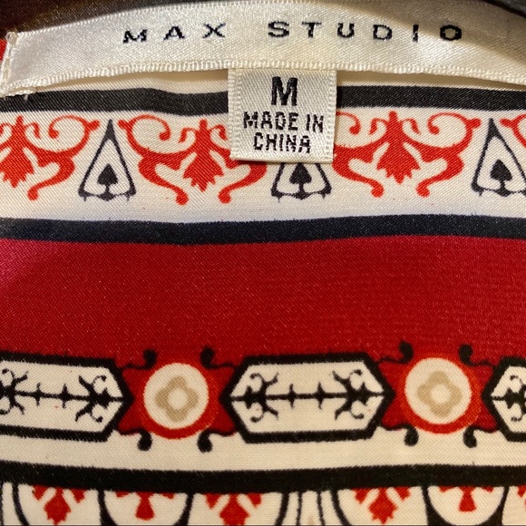 Max Studio Kaftan Blouse size Medium - Picture 4 of 6